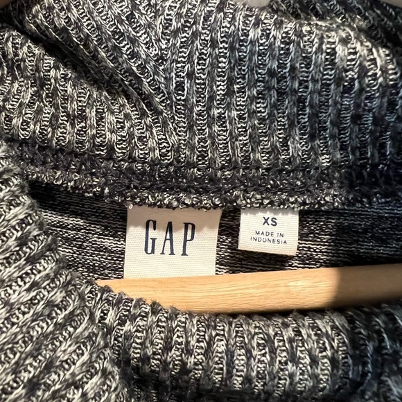 Gap super soft wool cashmere blend gray sweater size XS - Picture 3 of 4